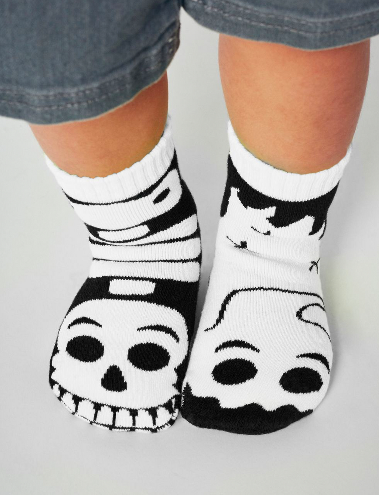 Ghost & Skeleton Socks (4-8 Years)