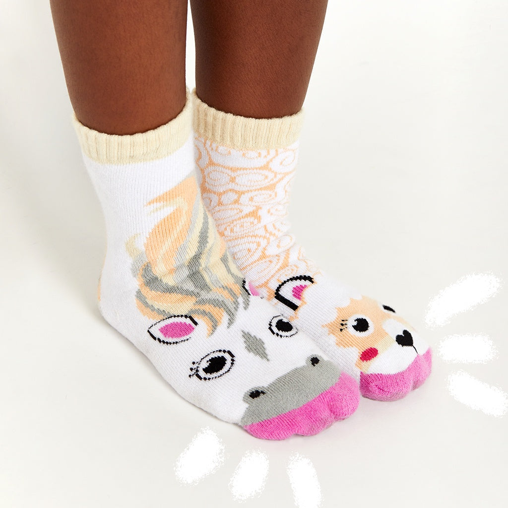 Horse & Alpaca Socks (4-8 Years)