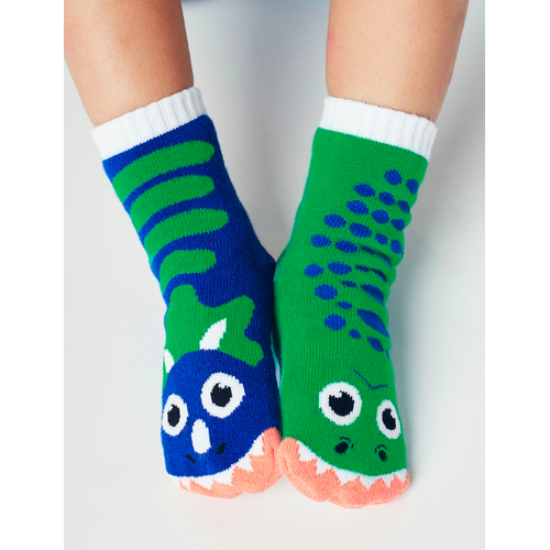 T-Rex & Triceratops Socks (1-3 Years)