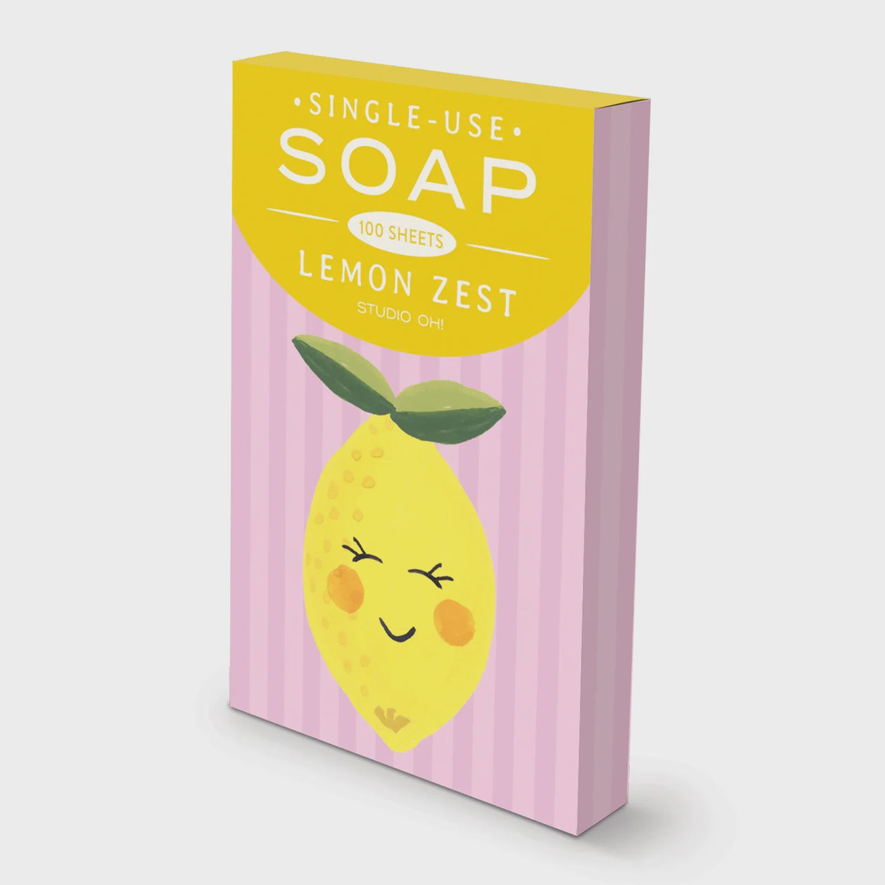 Single Use Soap 100 sheets - Lemon Zest