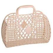 Retro Basket Large - Latte