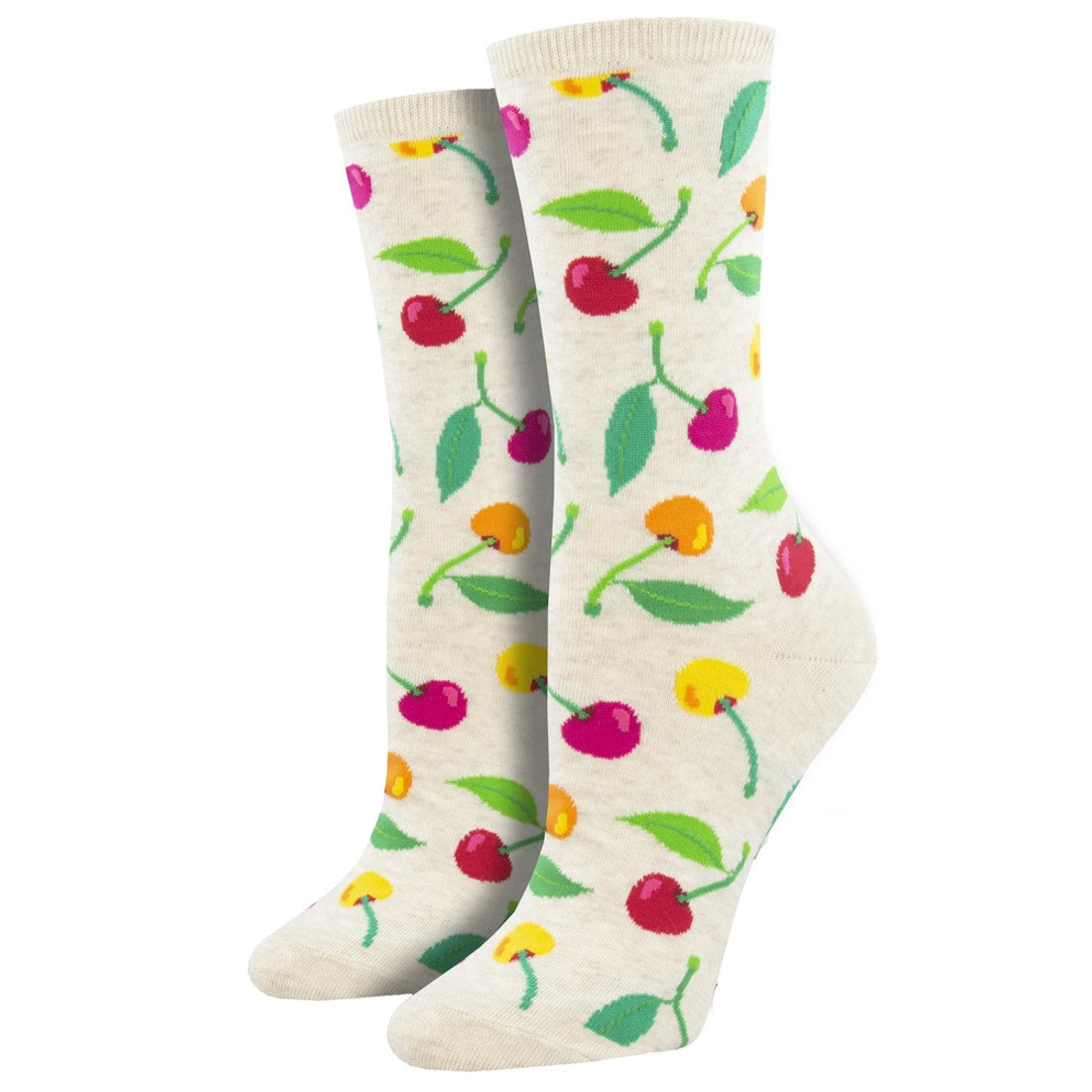 Ladies Socks - Cherry