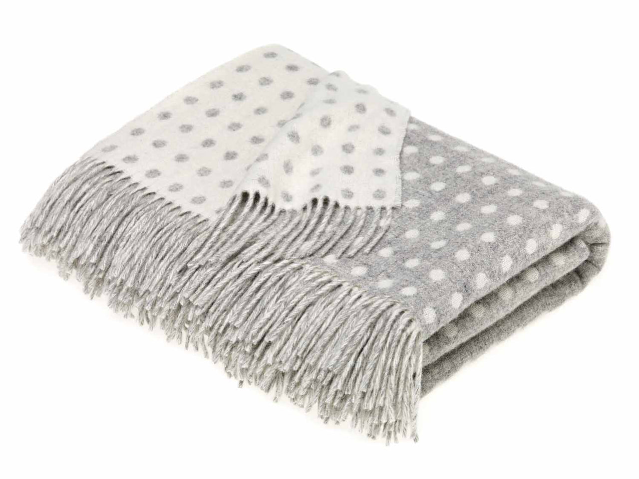 Multi Spot Throw - Grey