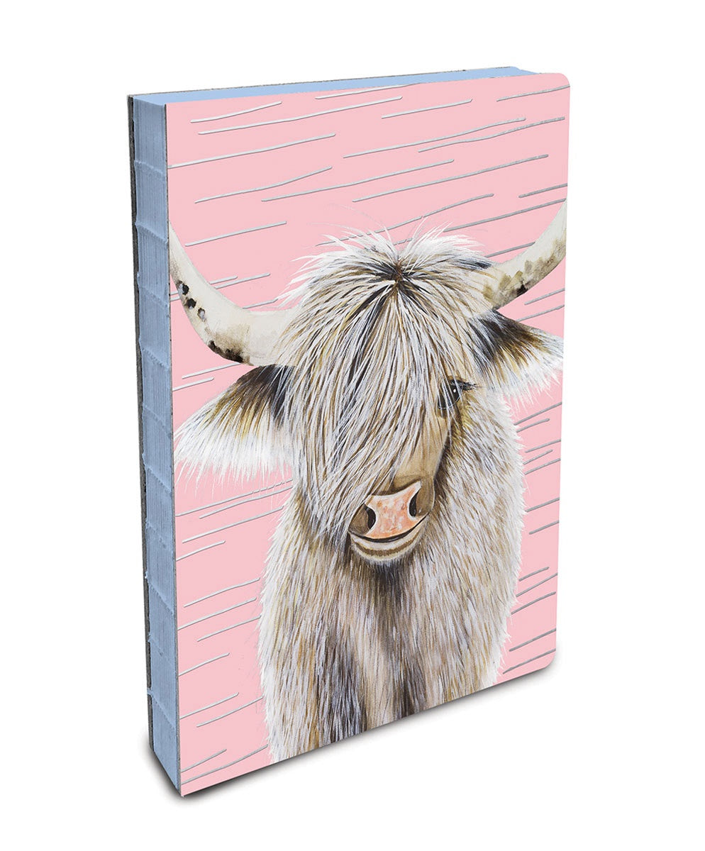 Beau Pink Coptic Journal - Medium