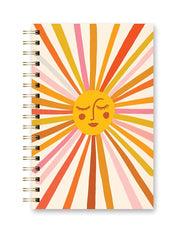 Spiral Notebook - Retro Sunshine