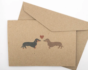 Dachshund Anniversary Card