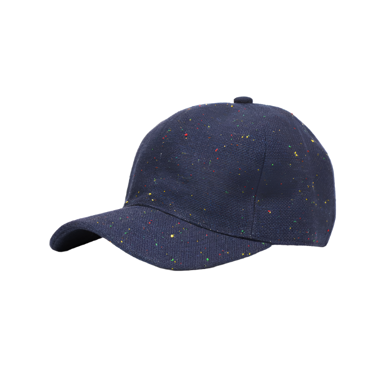 Curated Basics Cap - Speckled Wool Navy