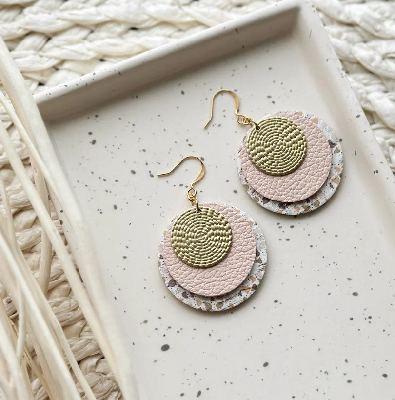 Cere Drop Earrings - Terrazzo