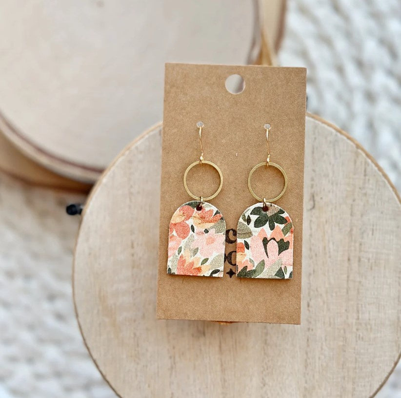 Syril Jungle Blooms Drop Earrings