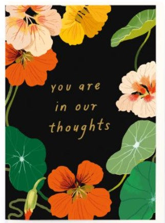You are in Our Thoughts Card
