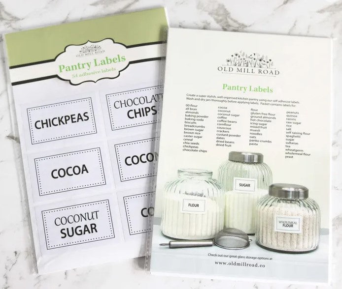 Pantry Labels - Pack of 54