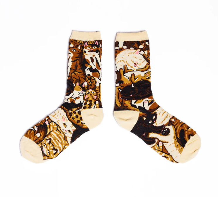 Spencer Flynn Women's Socks - Kitty Committee