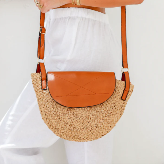 Woven Shoulder Bag