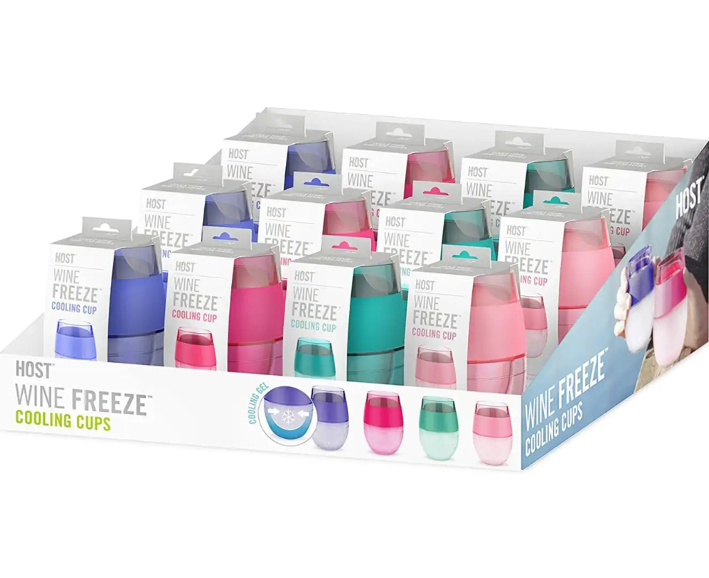 Wine FREEZE Cooling Cups