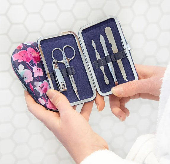 Manicure Set - Midnight Meadow Pink
