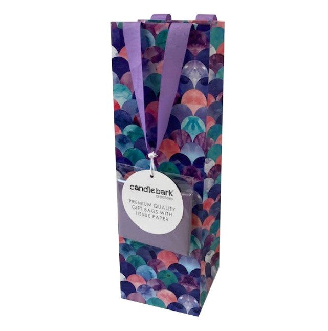 Bottle Gift Bag - Scales
