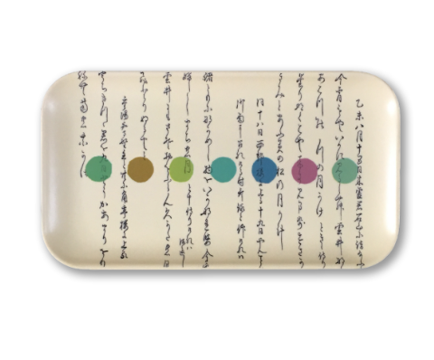 Melamine Tray - La Fleurs Et La Lune (Small)