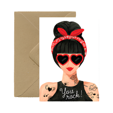 Hipster Girl - You Rock