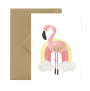 Happy Birthday Flamingo