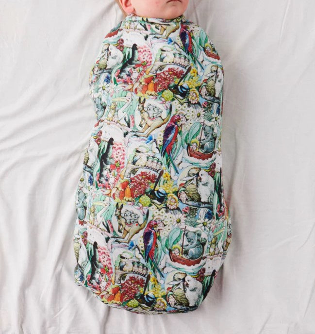 Bamboo Swaddle - May Gibbs Bush Friends
