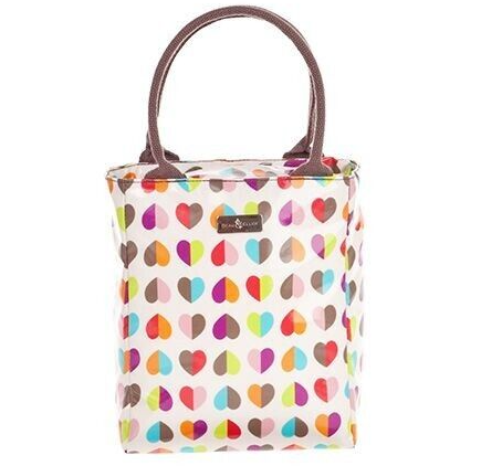 Insulated Tote Bag - Confetti Hearts