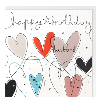 Happy Birthday Husband Card
