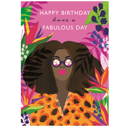 Happy Birthday Fabulous Day Card