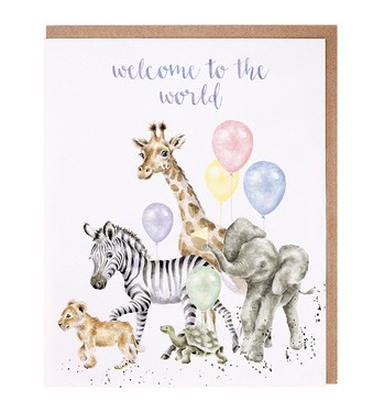 Welcome To The World Card