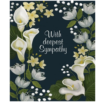 With Deepest Sympathy Card