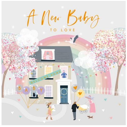 A New Baby To Love Card