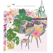 Happy Retirement Garden Card