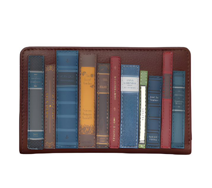 Leather Oxford Purse - Bookworm Brown