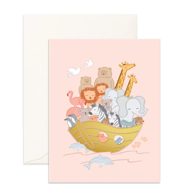 Noah's Ark Animals Card