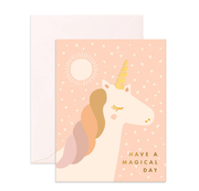 Have a Magical Day Unicorn Card
