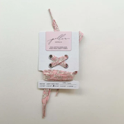 Liberty Print Shoelaces (L) - Capel S Pink