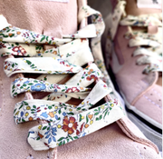 Liberty Print Shoelaces (L) - Bella's Silhouette