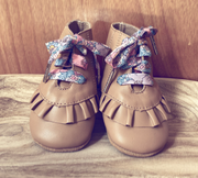 Liberty Print Shoelaces (L) -  Meadow Song Pastel