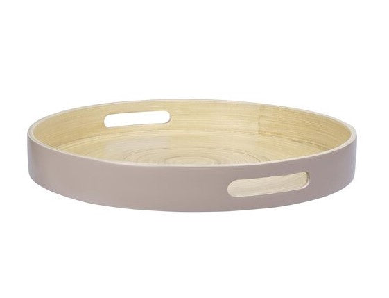 Sebss Spun Bamboo Serving Tray Medium