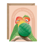Pop-Up Lovebirds Card