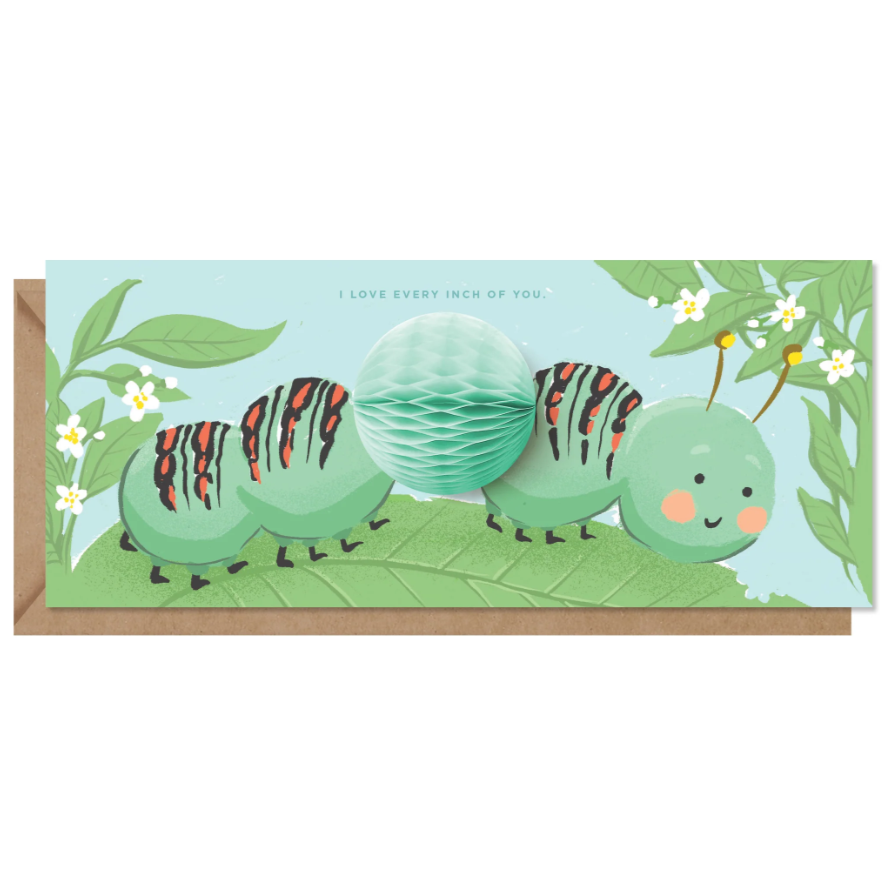 Pop-Up Inchworm Card