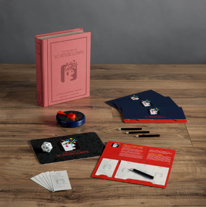 Vintage Bookshelf Game - Scattergories