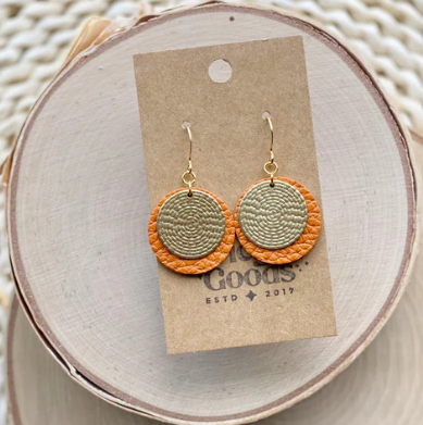 Omi Drop Earrings - Mandarin