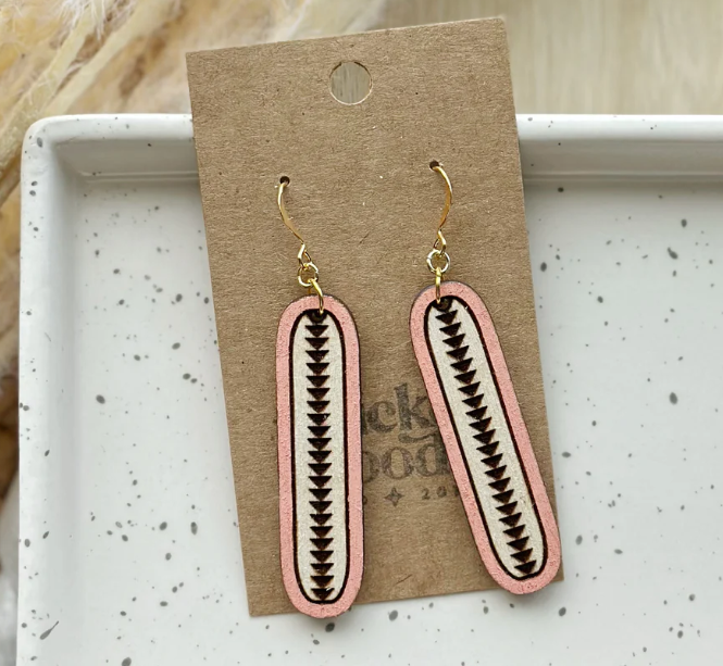 Taos Drop Earrings - Terracotta