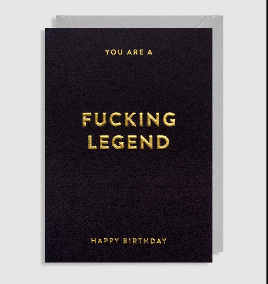 Fucking Legend Card