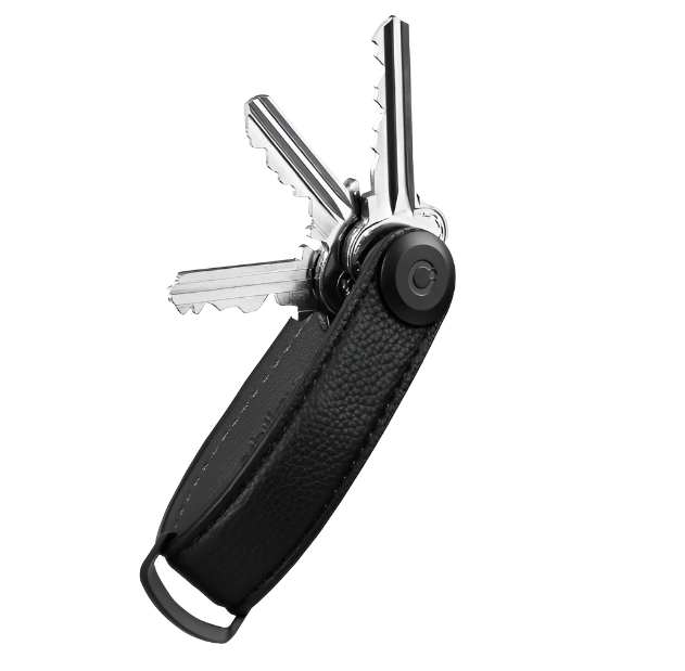 Orbitkey - Leather Pebbled - Caviar