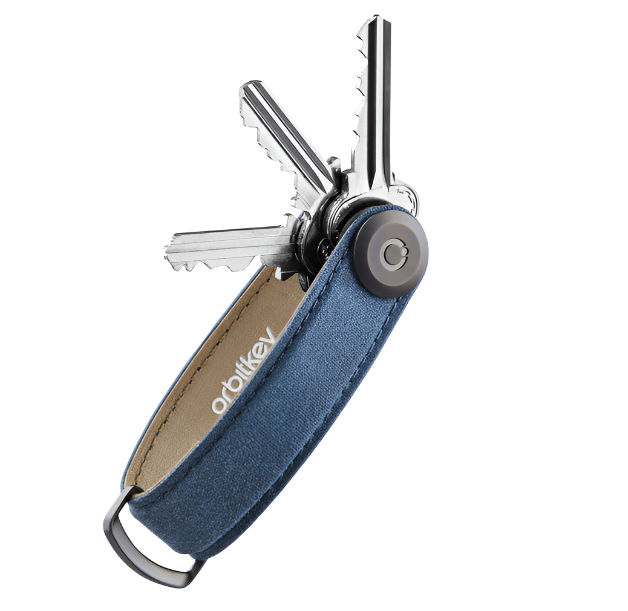 Orbitkey - Waxed Canvas - Navy Blue