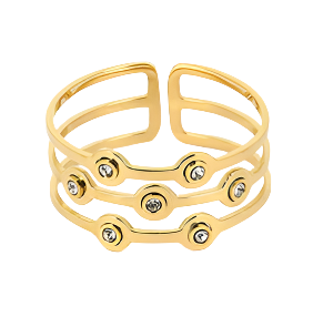 Zag Ring - Bellezza, White