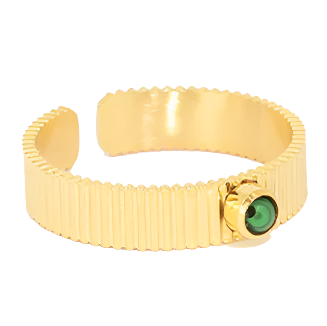 Zag Ring - Icare Malachite