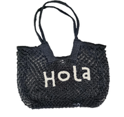 Jute Tote Bag - Hola