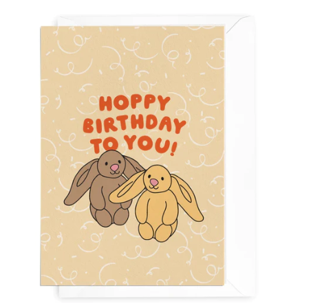 Hoppy Birthday to You Card
